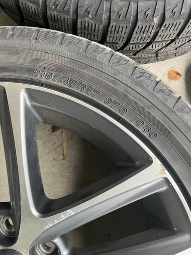 CT200h Fスポーツ純正アルミ215/45R17 レクサス（LEXUS） 【希少品 ホイールのみ販売可能】レクサス CT200h F