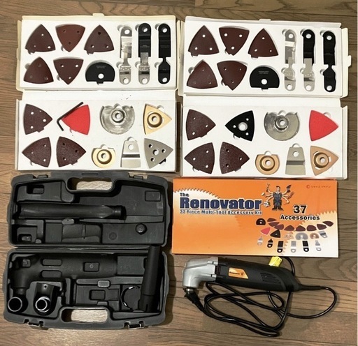 リノベーター マルチツール　キット   工具　ショップジャパン　diy 電動工具