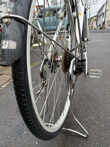 ブリヂストン27インチ6速アルミ自転車