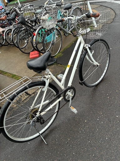 ブリヂストン27インチ6速アルミ自転車
