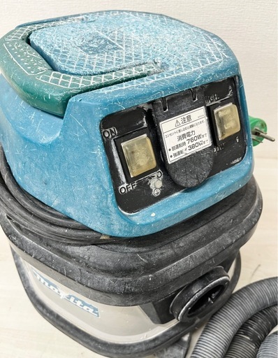 M【中古現状品】マキタ makita 乾式専用 集じん機 業務用 482 電動工具連動 DIY