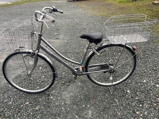 TRADLINE トラッドライン 27インチ シティサイクル 両カゴ仕様