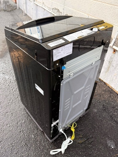 札幌市内配送可 美品 24年製 ニトリ Nシンプル 6kg 全自動洗濯機 NT60L1TB ブラック 札幌市内配送可 美品 24年製 ニトリ Nシンプル 6kg 全自動洗濯機