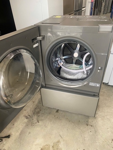 NO B998?福岡市内配送設置無料✨?ドラム式洗濯乾燥機 Cuble(キューブル) プレミアムステンレス NA-VG2500L-X 