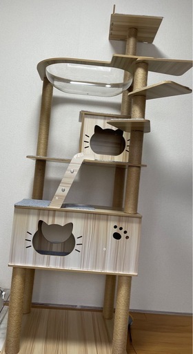 猫 キャットタワー  高さ187cm