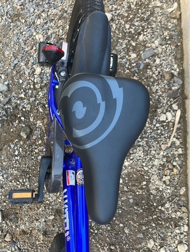 子供用　14インチ  d -bike   青　 ブルー　 自転車  足蹴り