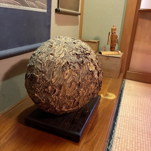 オオスズメバチの巣50センチほど