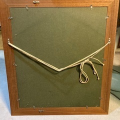 絵画用の額　木製　外寸約57cm✖️63cmの画像