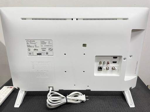 ■除菌済み･美品/FUNAIフナイ/500GBハードディスク内臓液晶テレビ/24型/FL-24H2040W/2021年製/動作確認済み