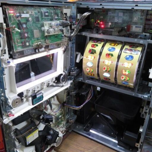 パチスロ実機 黄門ちゃま喝 コイン不要機付き スロット機│江別市の 