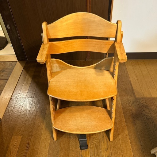 ベビーチェア (あや) 朝倉の椅子《ダイニングチェア》の中古あげます 