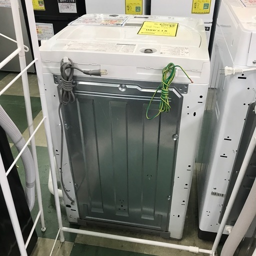 ジャングルジャングル貝塚店　洗濯機　シャープ　2021年製　上開き　縦型　5.5kg  風乾燥　ほぐし脱水　カビ取り機能槽洗浄　中古　