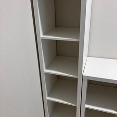 IKEA KALLAX カラックス 2点セット（白）収納棚 美品 (wsjysj) 鶴見の 