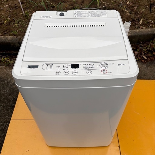 ?福岡市東区配送設置無料?【⭐️全額返金保証⭐️】　YAMADA SELECT YWMT60H1 洗濯機 6.0kg 