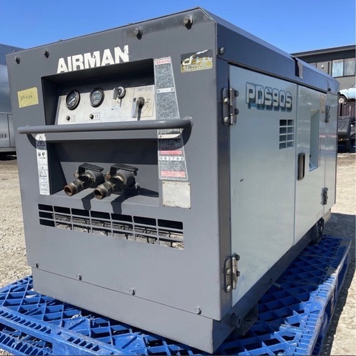 ☆道東発☆AIRMAN PDS90S コンプレッサー 北海道 (株式会社Lynx 