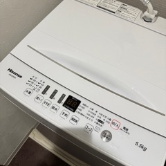 Hisense 冷蔵庫&洗濯機の画像