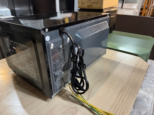 SHARP 電子レンジ RE-T171-B 2023年製 美品 黒 シンプル操作