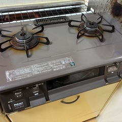 ★ジモティ割あり★ Rinnai ガステーブル  18年製 動作確認／クリーニング済み TJ2593 ☆ジモティ割あり☆ Rinnai ガステーブル 18年製 動作確認