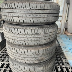 175/65R14, ブリヂストン,2022年  アルミホイル4本セットの画像