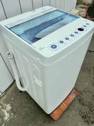 ■ハイアール 洗濯機 5.5kg 2020年製■Haier JW-C55FK 単身向け■1人用洗濯機 縦型洗濯機 白ホワイト