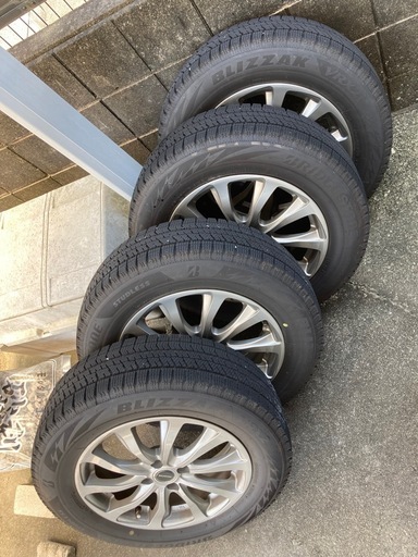 【処分/美品/4本セット 】トヨタ ライズ16inch アルミ&冬タイヤ