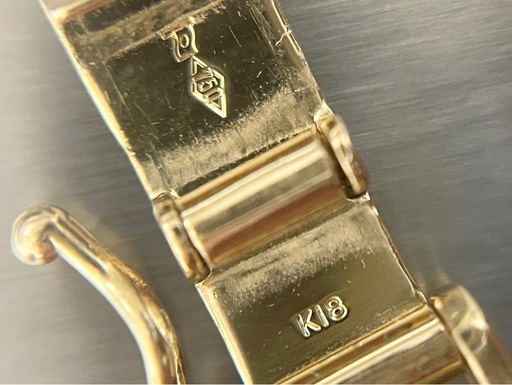 K18 16面トリプルMカット　29.7g 18cm
