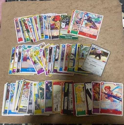 ポケカ、ワンピース、デュエマ、バトスピ、遊戯王等