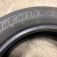 2023年製 YOKOHAMA 155/65R14 4本 バリ溝 8分山 軽自動車に タントNBOX 