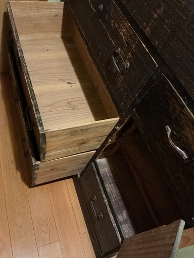 昭和初期　骨董品　箪笥