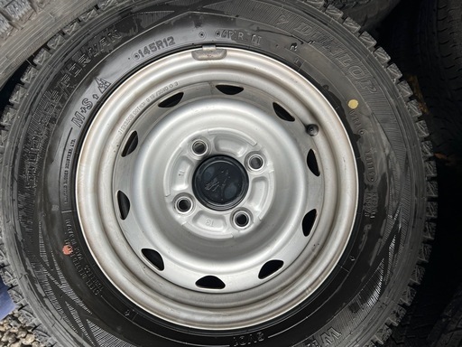 145R12LT, グッドイヤータイヤ,2019年,ホイル 4本