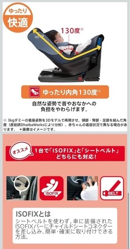 アップリカ  チャイルドシート