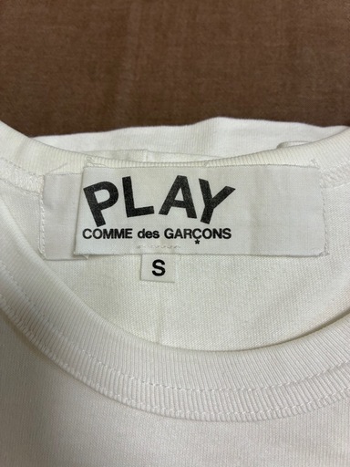 PLAY コムデギャルソンTシャツ　サイズS