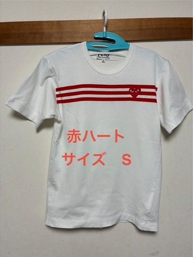PLAY コムデギャルソンTシャツ　サイズS