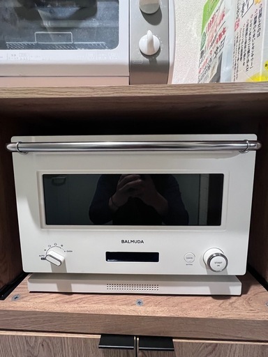 2023年製 バルミューダ ザ・レンジ K09A-WH ホワイト 完動品