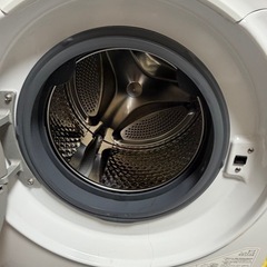 2022年製 アイリスオーヤマ ドラム式洗濯 8kg FLK842-Wの画像