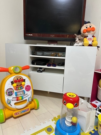 テレビ台収納多め‼️値下げ‼️ (s.mama) 八千代台の収納家具《テレビ台 