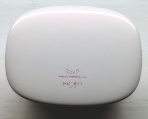 ☆取引中☆【使用僅少】脱毛器 ケノン Ke-non Ver 7.2 パールホワイト (残99.6%以上)