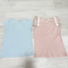 ベビー服 春夏用 まとめ売り 90cm 女の子 トップス 花柄 フリルの画像