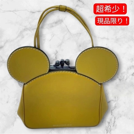 COACH コーチ　ハンドバッグ　ミッキー　ディズニー　Disney