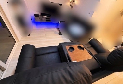【急ぎ】ニトリ リクライニングソファ 電動ソファ 美品 3人掛けソファ 3人用