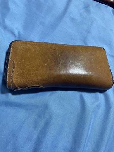 ヌメ革長財布