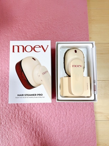 モエブ　ヘアスチーマー　1回の使用でサラつや髪へ