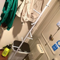 【無料】帽子、コート等掛けポールの画像