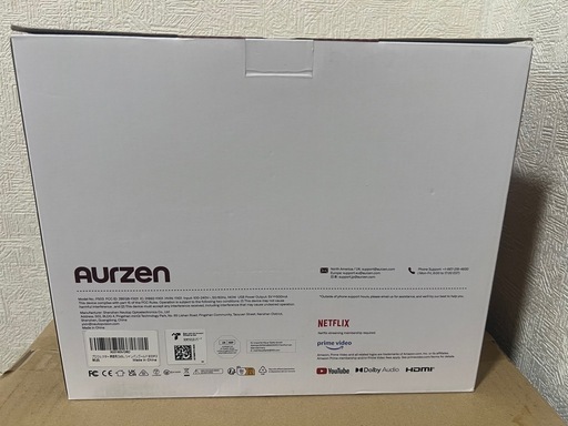 Aurzen 4K対応 ホームシアター　ホームプロジェクター BOOM3