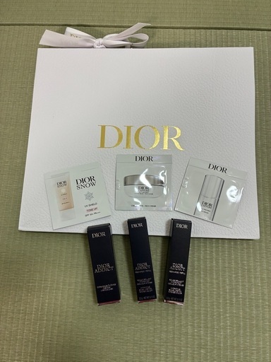 Dior ギフト袋 スキンケアサンプル付き