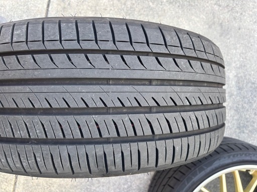 WORK LANVEC LM1（ワーク ランベック）ゴールド 20インチ