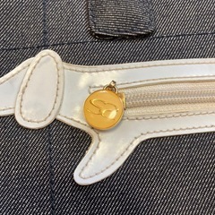 SAVOY サボイ　デニム地　カジュアルバック　usedの画像