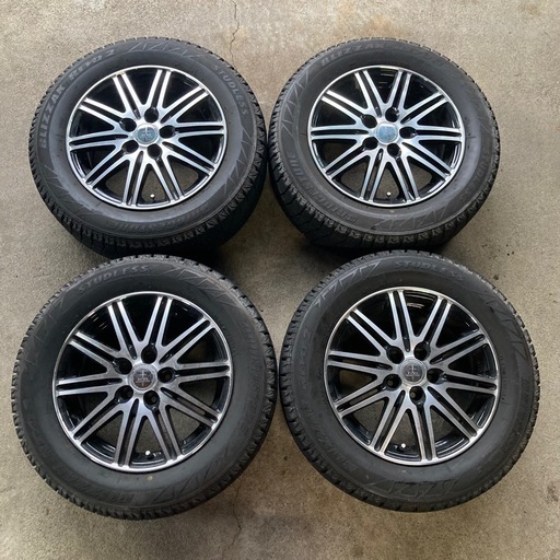 【受付終了】195/65R15　エンケイアルミ＆スタッドレス4本セット