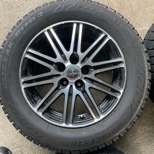 【受付終了】195/65R15　エンケイアルミ＆スタッドレス4本セット