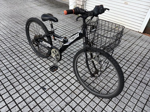 【24インチ】ジュニアマウンテンバイク　外装6段変速付　若林自転車　膳所店　SALE中❗️ ジュニアマウンテン】24インチ外装6段変速スピードメーター付若林